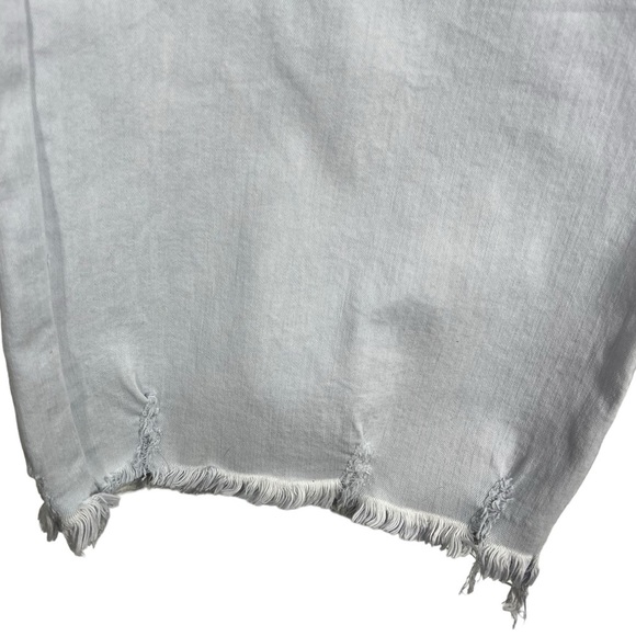 RISEN Wide Leg Jeans Light Wash Ice Blue Plus Size 3 XL - Picture 6 of 11